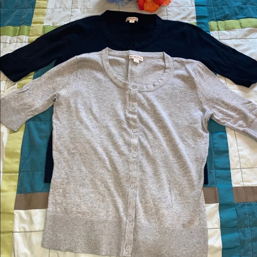 Merona sweater midi cardigan bundle